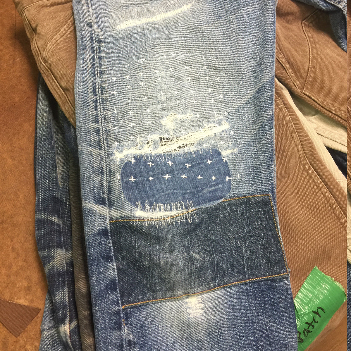 DENIM Repair. PATCHWORK Darning! – CFDCo.