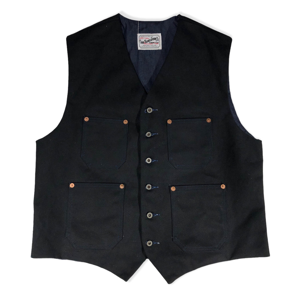 Waistcoat TYPE IH [ ICHIRO HACHIYA ] 18oz Duck Canvas { Various Colors ...