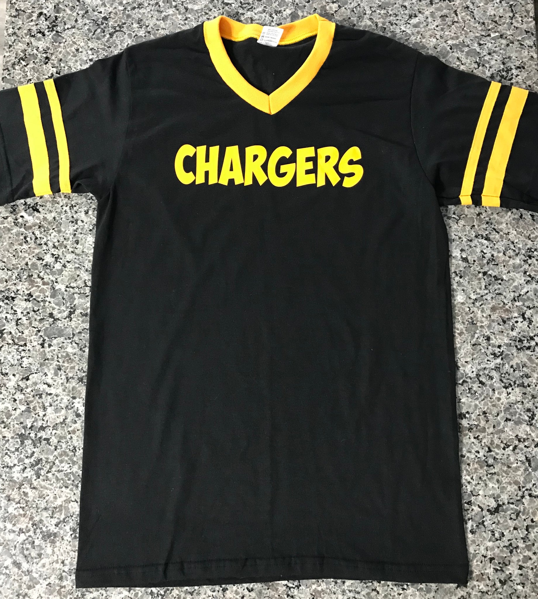 black chargers jersey