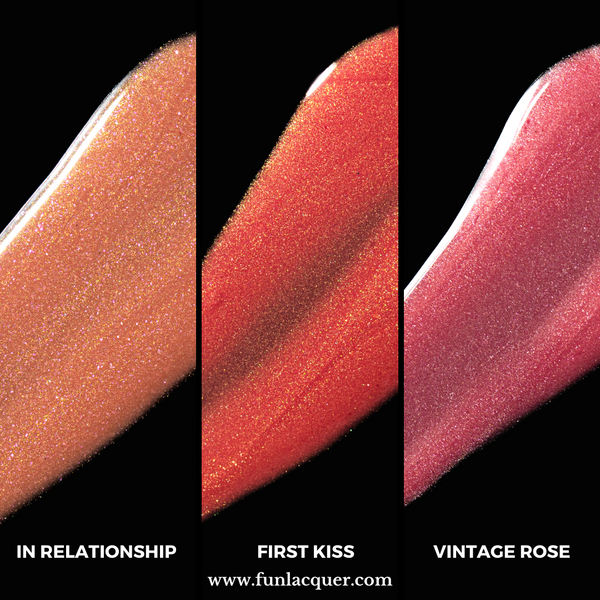 Love At First Sight Lip Gloss Trio – F.U.N LACQUER