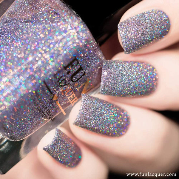 Secret Santa Holo Reflective Glitter Polish – F.U.N LACQUER