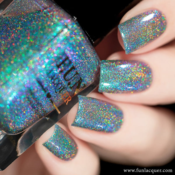 Crazy In Love Purple Holographic Glitter Nail Polish – F.U.N LACQUER