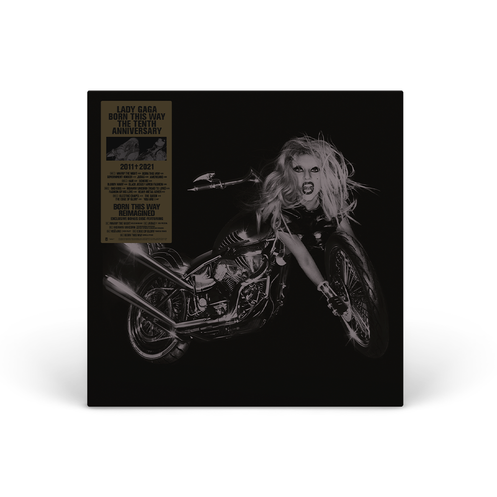 BORN THIS WAY 10th ANNIVERSARY 3LP VINYL (180 Gram)