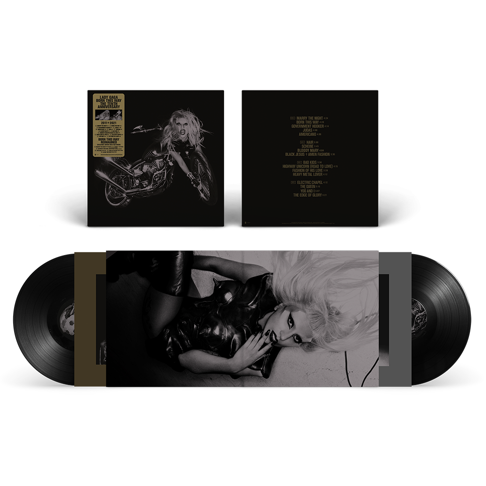 BORN THIS WAY 10th ANNIVERSARY 3LP VINYL (180 Gram)