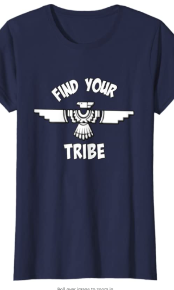 Cowgirl Kim Tribal Thunderbird Find Your Tribe Tee