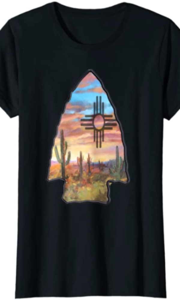 Cowgirl Kim Desert Arrow Tee