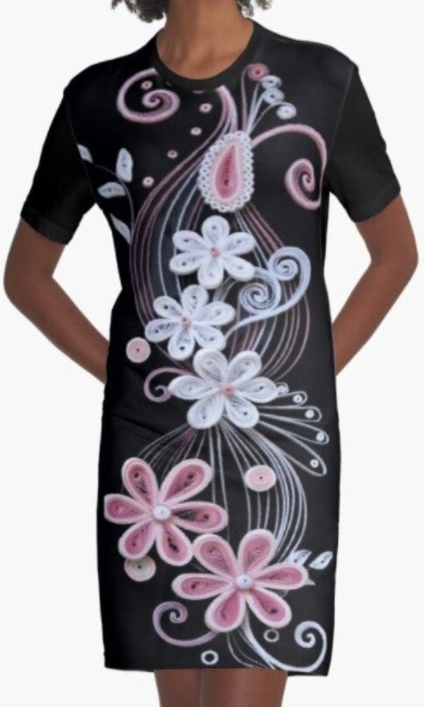 Cowgirl Kim Rockin' Daisy Graphic Tee Dress