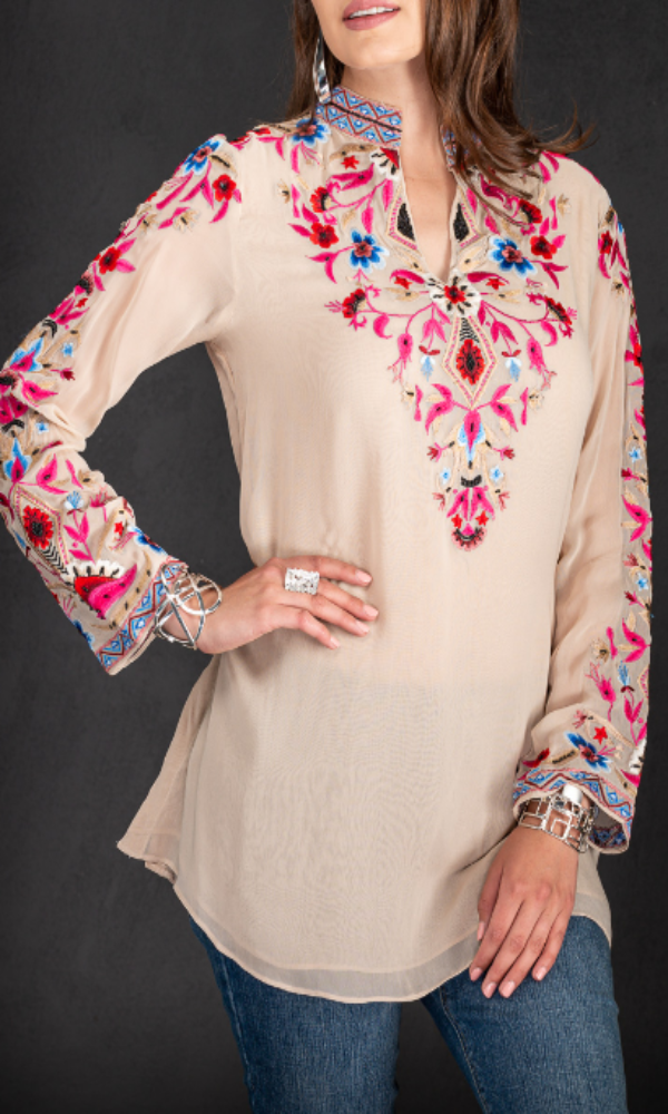 Vintage Collection Spring Floral Tunic