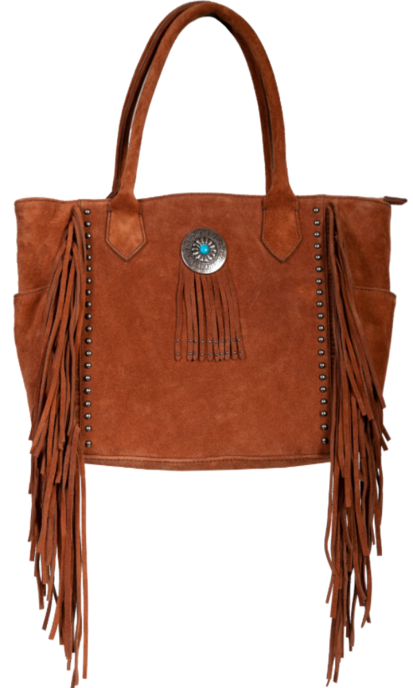 Scully Leather Top Handle Tote