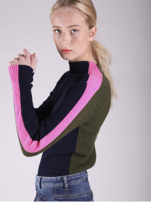 Anna Color Block Sweater