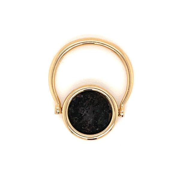 Bulgari Monete Ancient Coin Gold Flip Ring – De Maria Jewelry