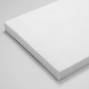 Uline Soft Foam Sheets - White, 1/2 thick, 12 x 12
