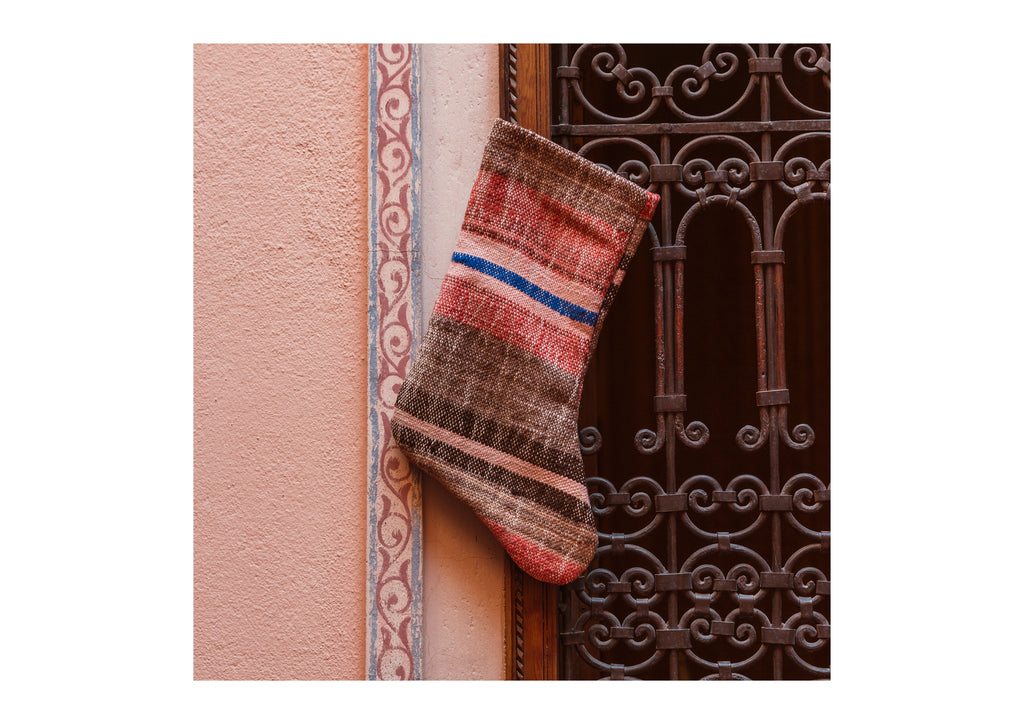 Handwoven Christmas Stocking | Apartment F found & made