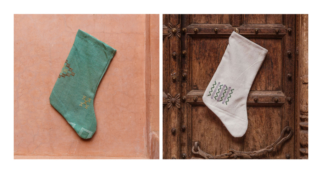 Handwoven Christmas Stocking | Apartment F found & made