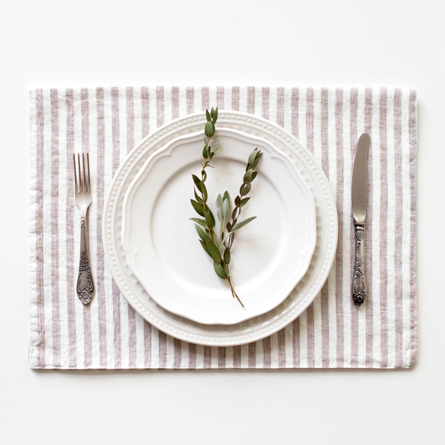 Striped Linen Placemats