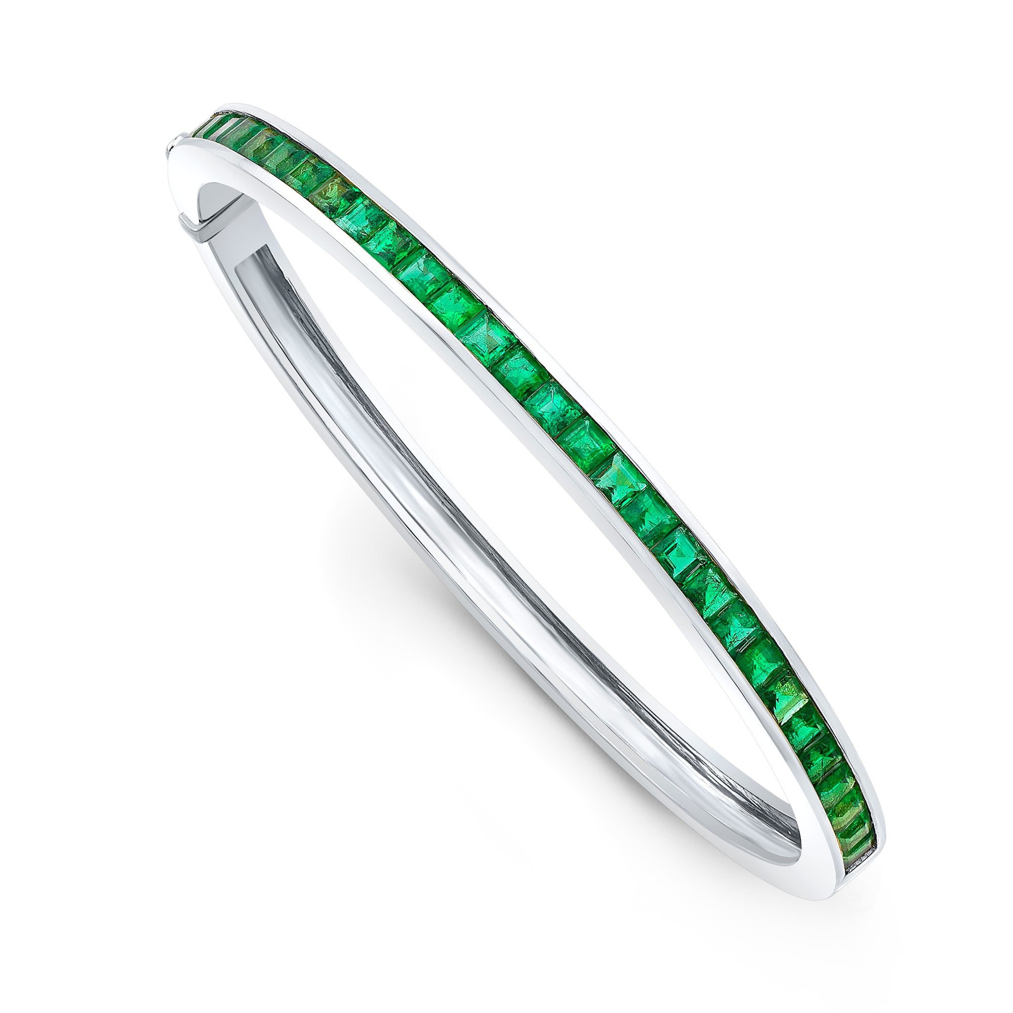 Emerald Infinity Bracelet | bespoke fine jewelry | Alexandra Jules