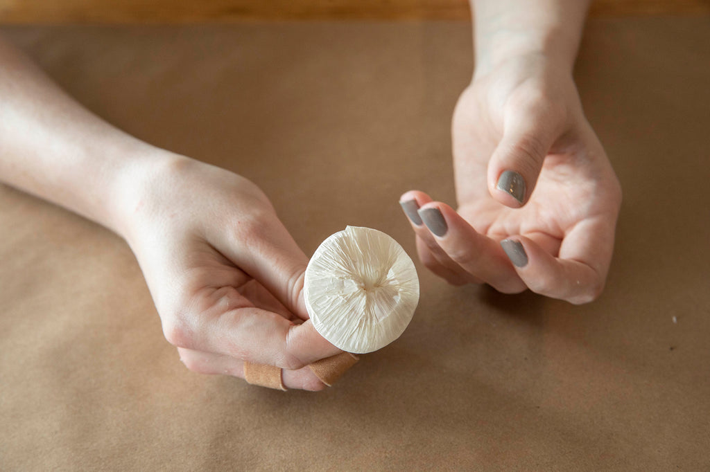 DIY Paper Mushrooms 