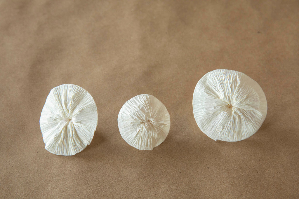 DIY Paper Mushrooms 