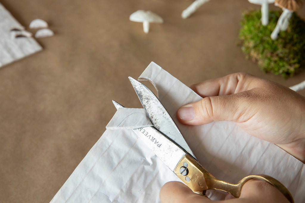 DIY Paper Mushroom