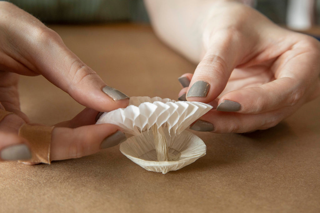 DIY Paper Mushrooms