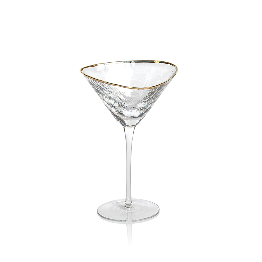 Appertivo Glasses with Gold Rim, Set of Four