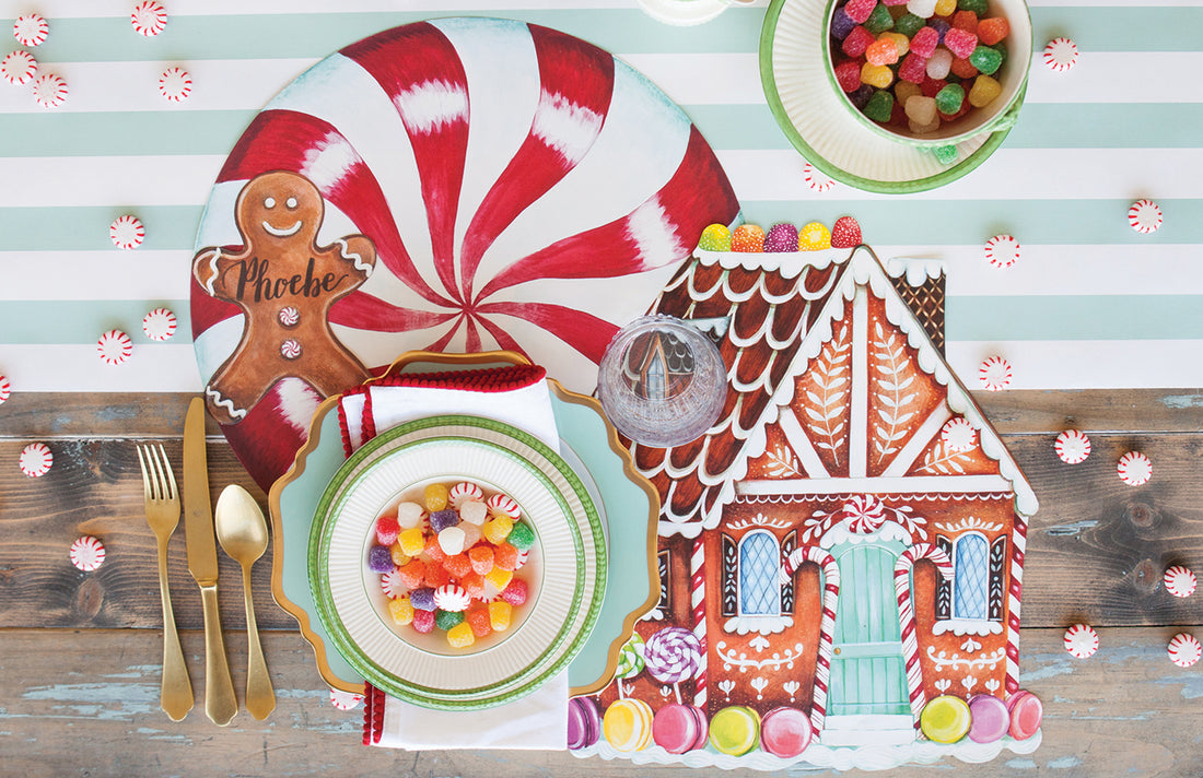 Hester & Cook Coloring Paper Placemats, Gingerbread House – To The Nines  Manitowish Waters