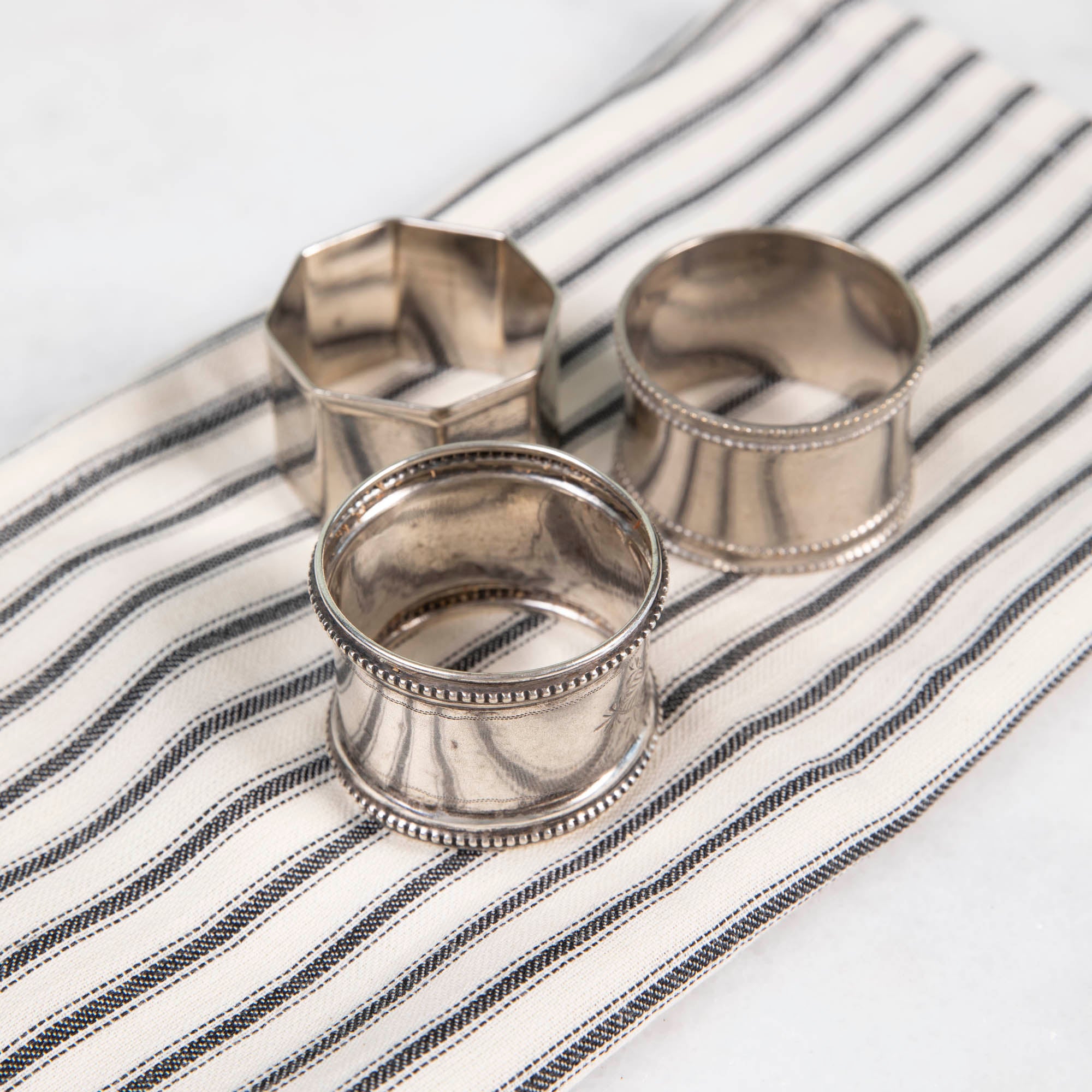 Vintage Silver Napkin Ring Individual