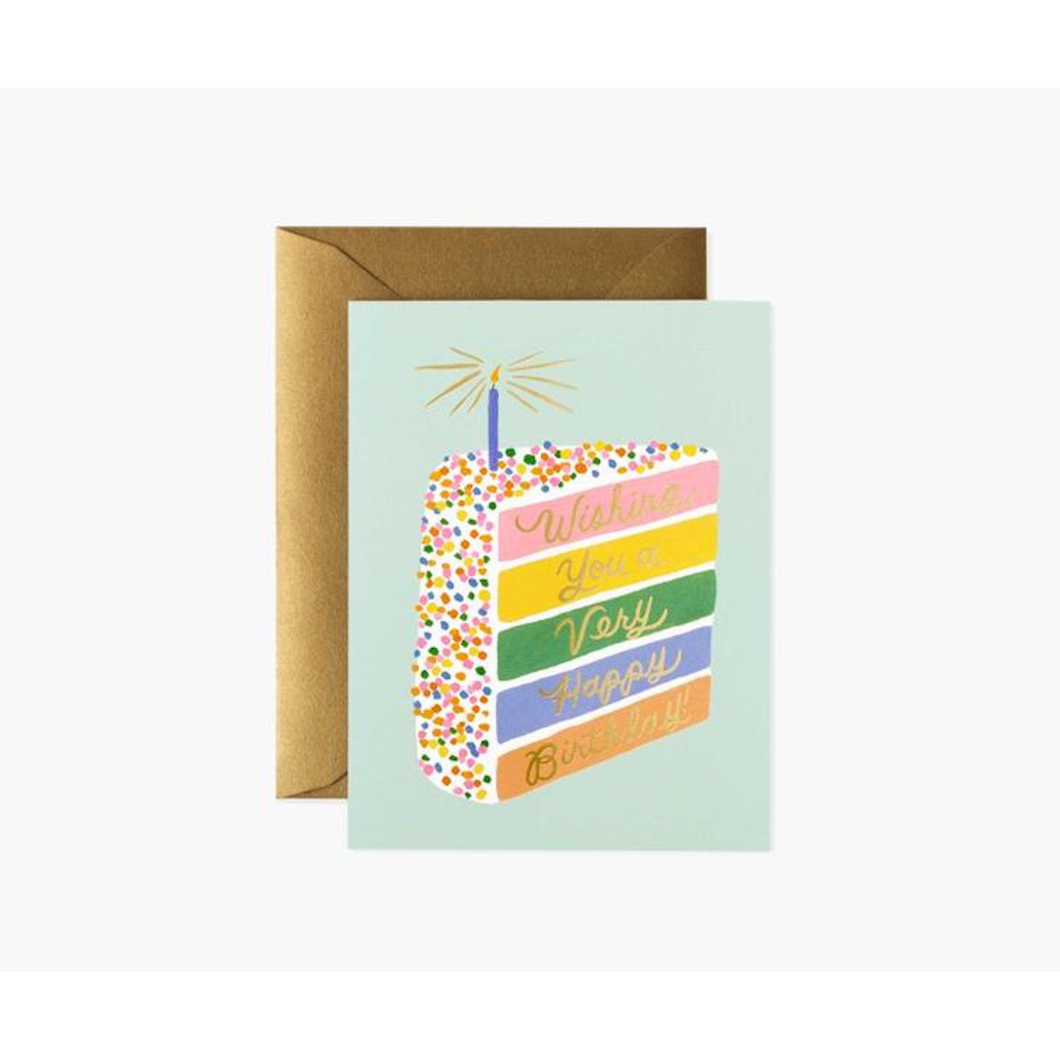 Cake Slice Birthday Boxed Set of 8 Cards