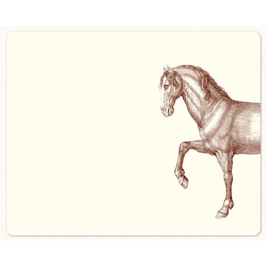 Prancing Horse Mousepad Notepad