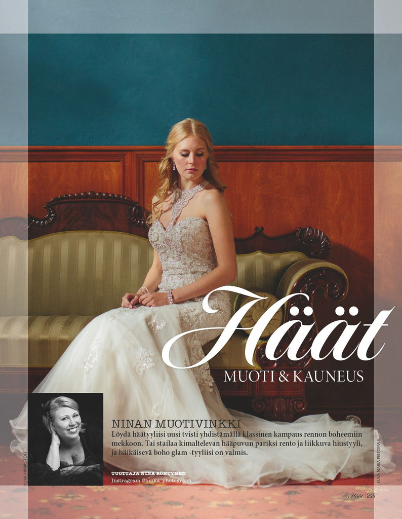 A wedding magazine