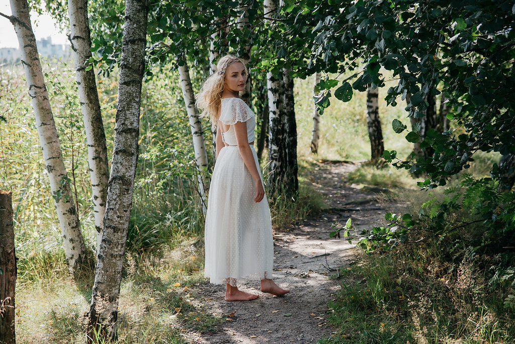 Beschreibung der Ninka Fotografie Hochzeitskleid