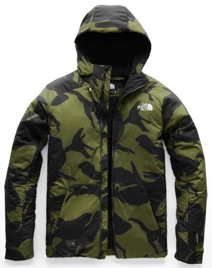 north face jacket olive green