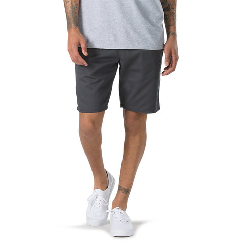 white vans with shorts