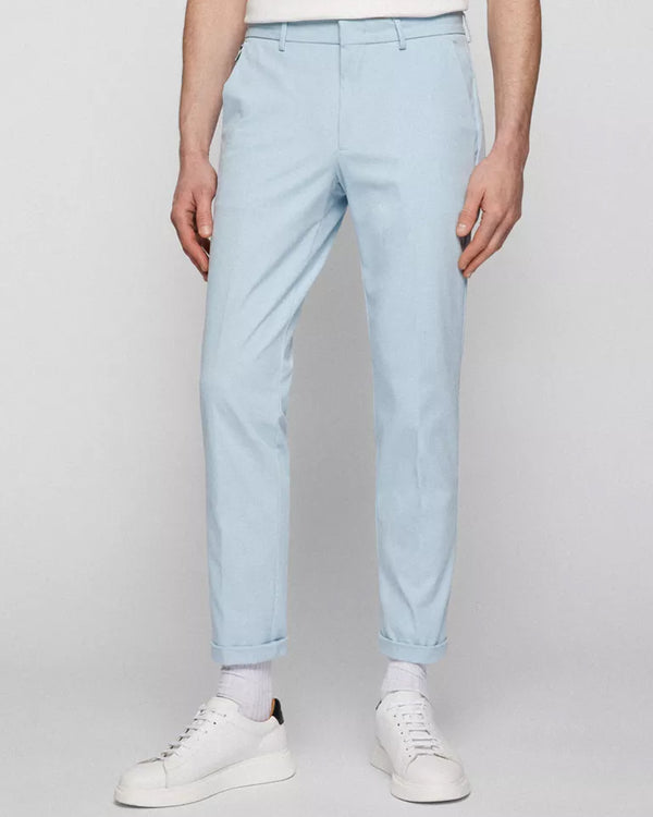 Hugo Boss Genesis Flat Front Slim Fit Solid Wool Trousers In Medium Brown |  ModeSens | Slim fit, Mens outfits, Slim fit jeans