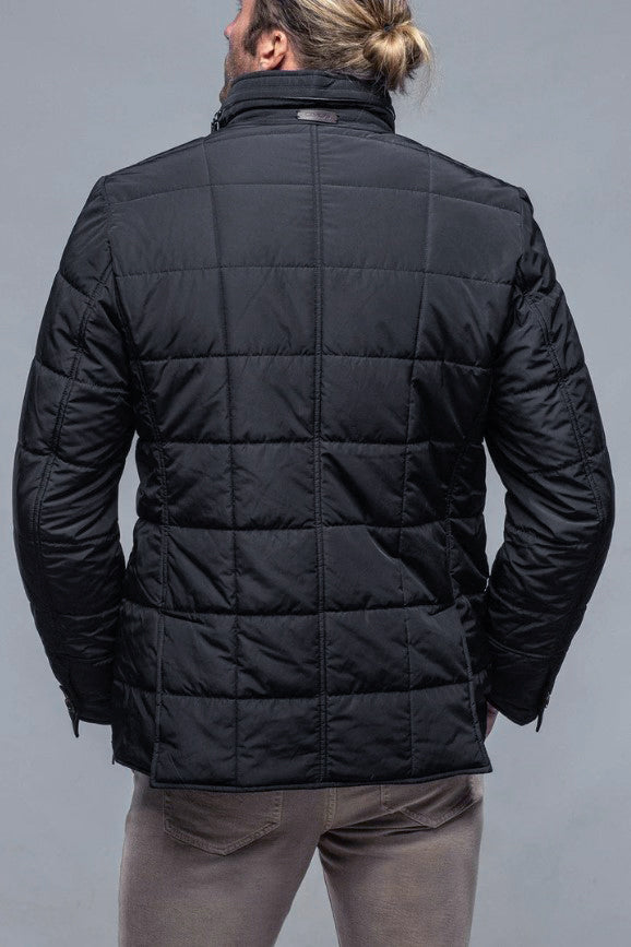 RaJacket for Tall Men: Hooded RaCoat Black | American Tall