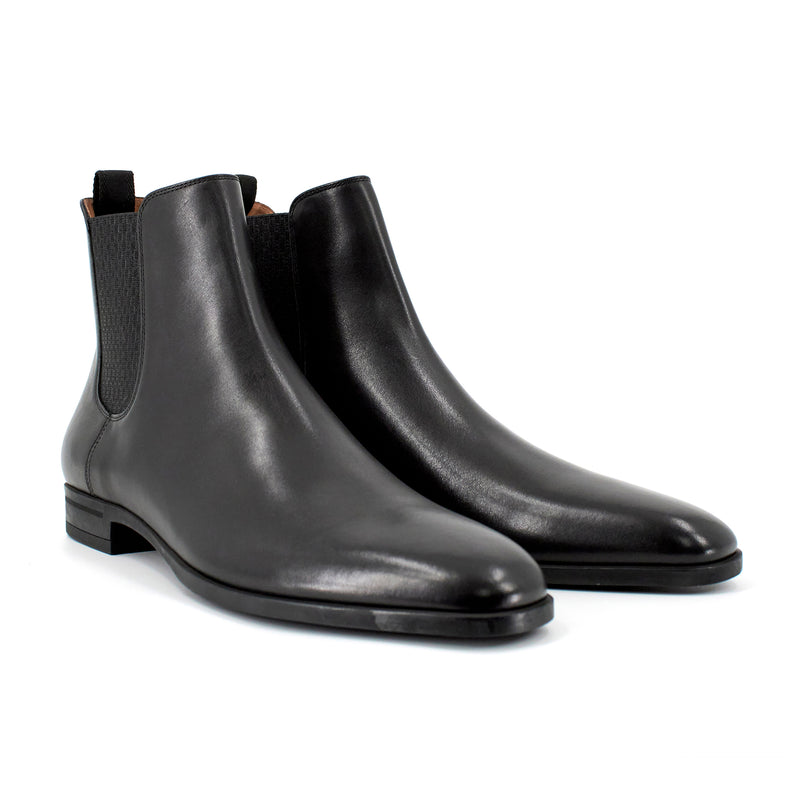 uheldigvis Strøm pust BOSS Men's Kensington Leather Chelsea Boots in Black – J&Z Couture