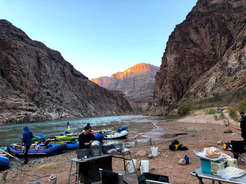 River Kitchen Camp Grand Canyon