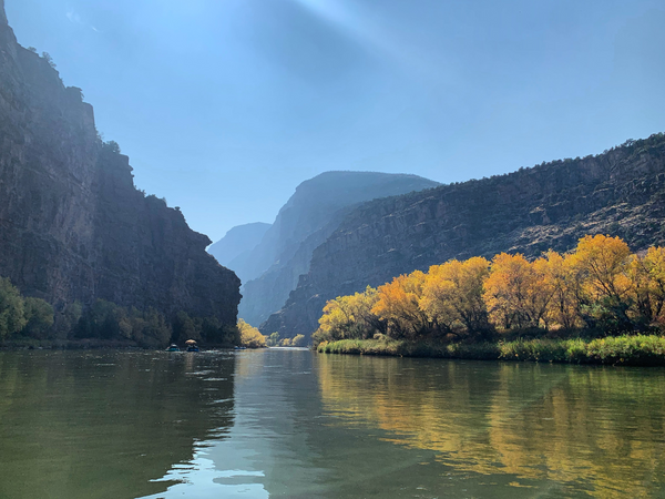 fall paddling colorado