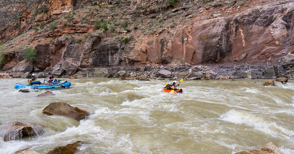 yampa canyon inflatable kayak red tandem