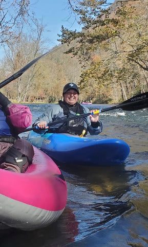 Jackson Gnarvana Whitewater Kayak - All Smiles on the Nantahala