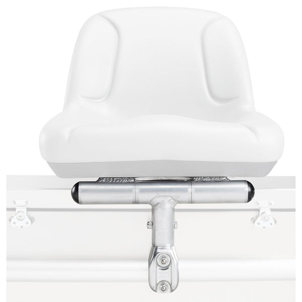 High-Back Padded Drain Hole Seat | NRS