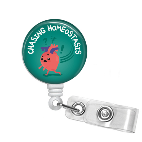 Funny Nurse Badge Reel Refreshments and Narcotics ID Badge Holder