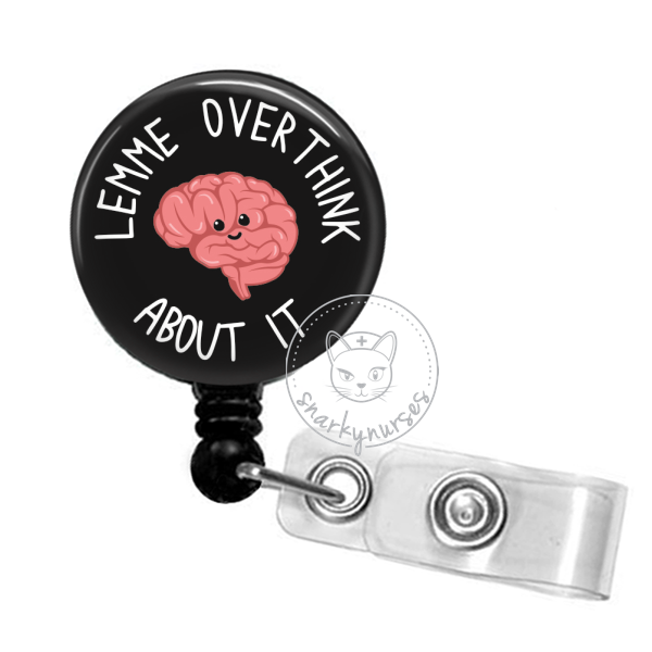 Not the Nurse Badge Reel. Cute Healthcare or Other Badge Reel