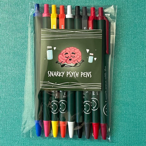  Funny Pens for Adults, Funny Pens for Coworkers, Snarky Pens, Erasable Pens Multicolor Funny Nurse Pens, Funny Work Pens with Sayings  for Adults