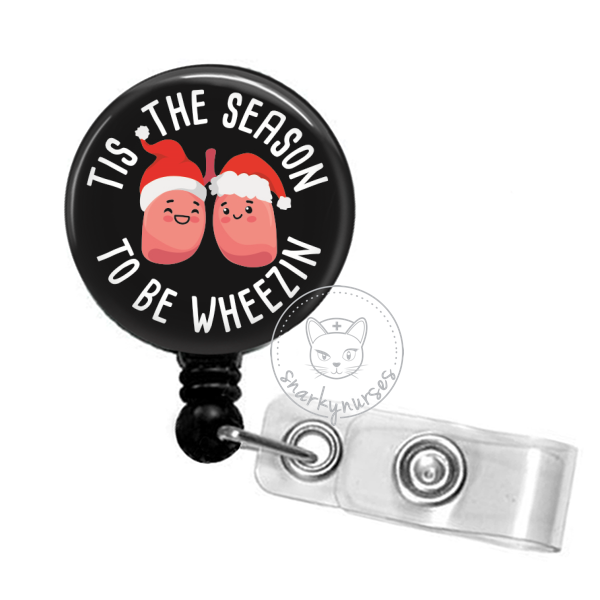 Freezin Season Badge Reel, Sarcastic Winter Badge Reel, Seasonal Badge Reel,  Teacher, Office Staff, Nurse, Lab, Health Care Badge Reel 