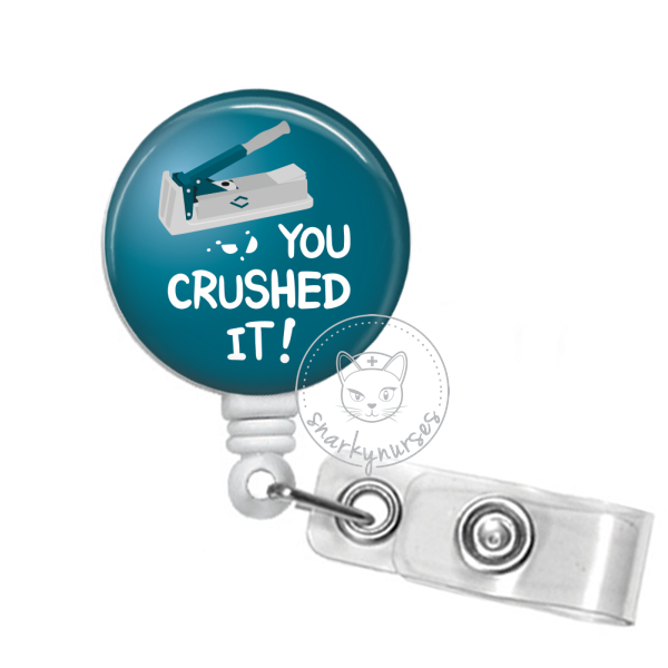 Funny Badge Reel  Coworkers Pinch Clip Nurse I Wish Could Don't Want To  Sarcasm - Yahoo Shopping