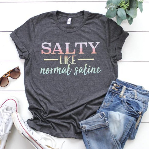 Salty Like Normal Saline – snarkynurses