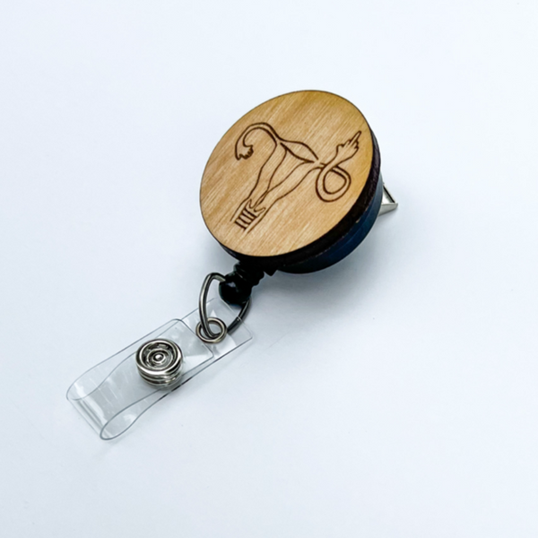 Wooden Badge Reel: No Country for Old Men – snarkynurses