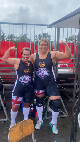 tuffwraps athlete gemma ferguson and lucy underdown