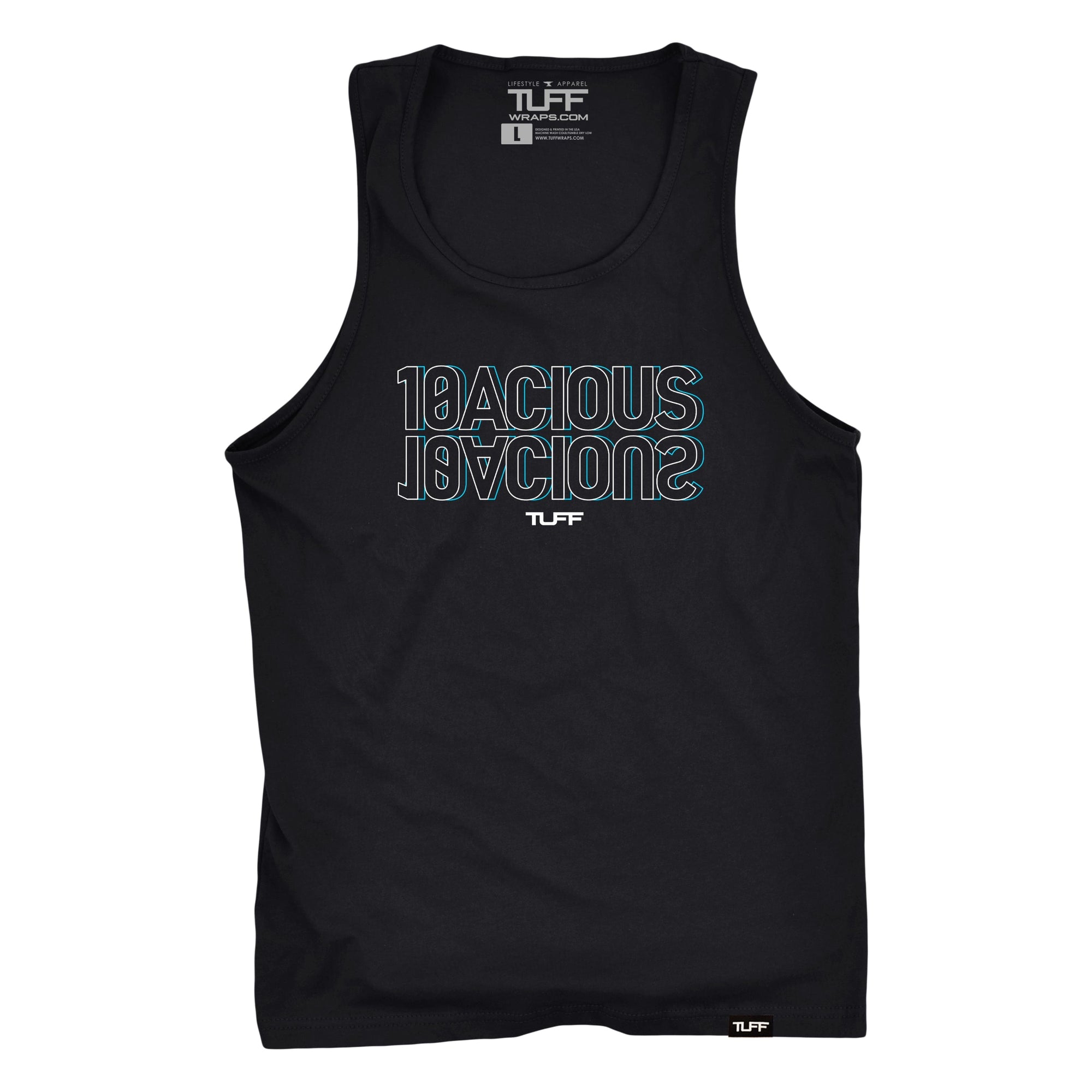 TUFF Basic Raw Edge Muscle Tank - TuffWrapsUK